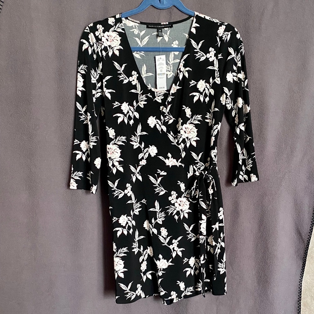 NWT White House Black Market romper size XS